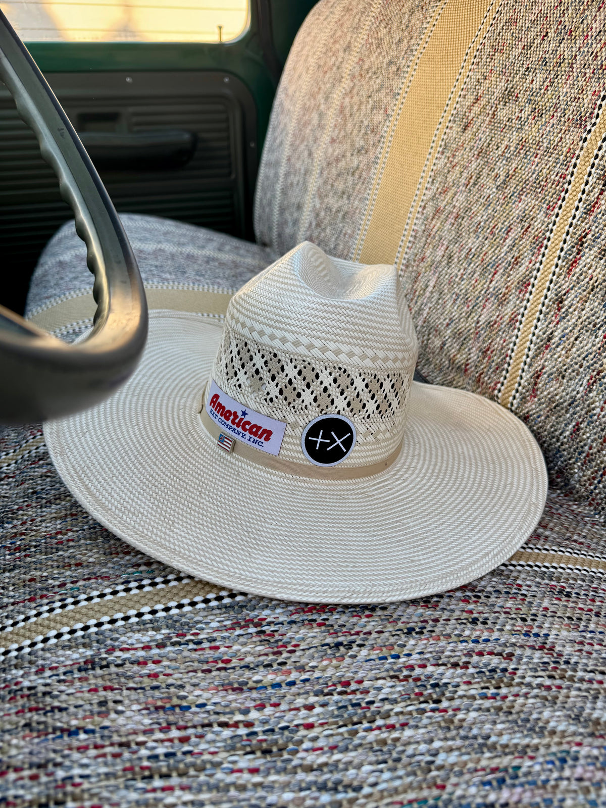American straw hat