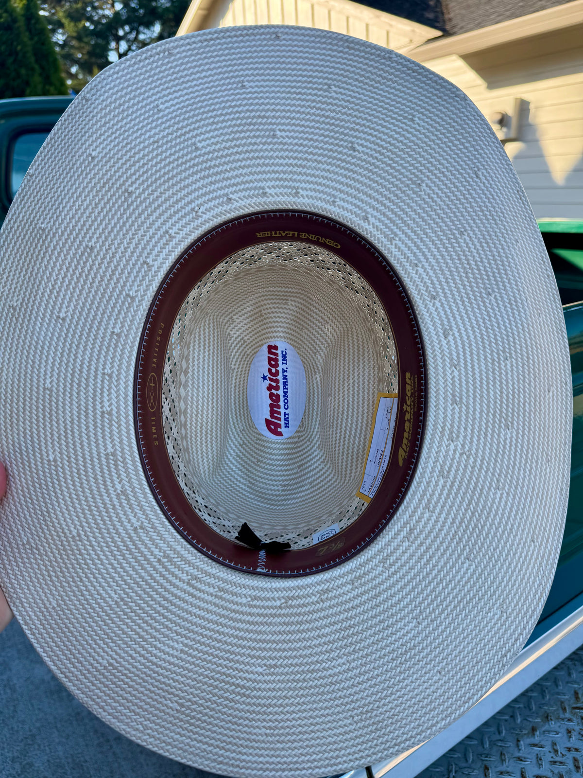 American straw hat