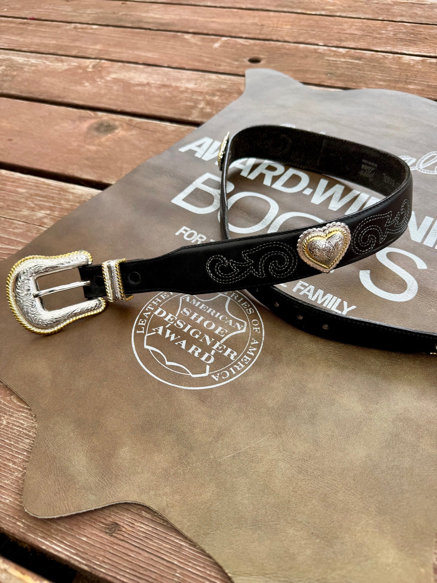 Heart belt size 30