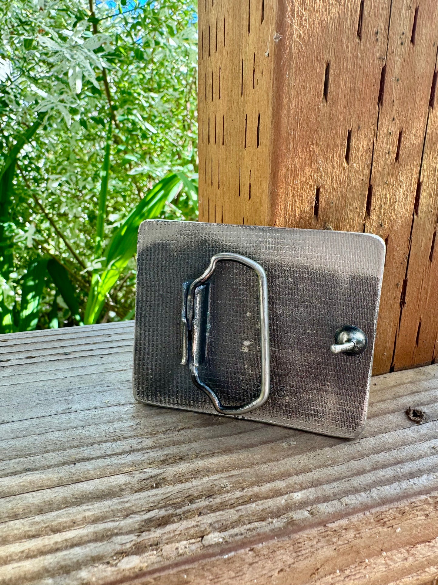 The American cattleman buckle