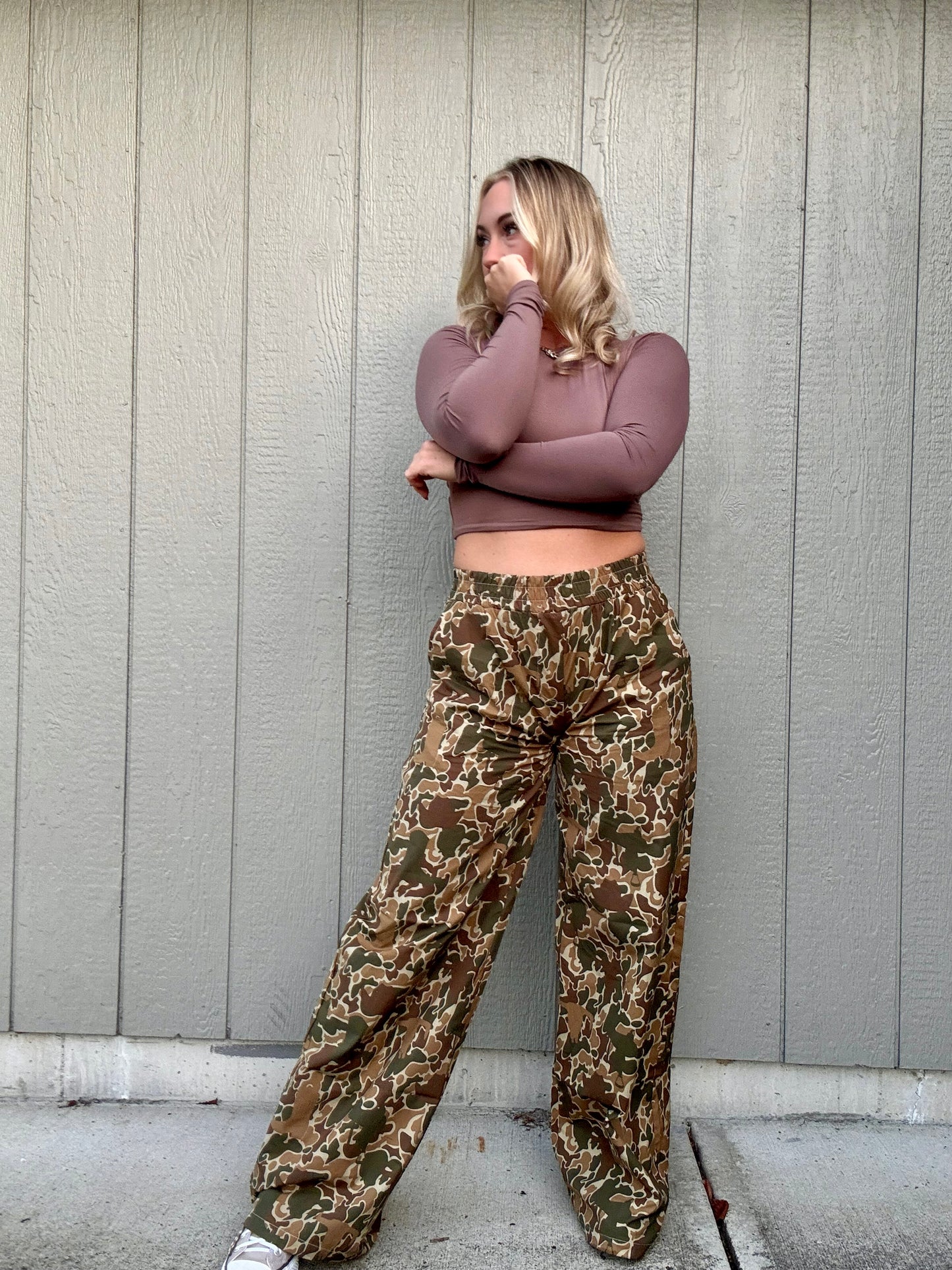 The camo jogger